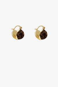 Leopard Pearl Drop Earring