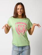 Cuff Tee Pheonix Arizona Tigers - Green