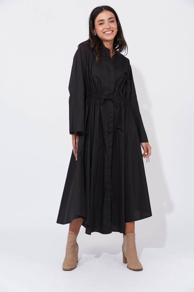 Phoenix Shirt Dress - Kohl