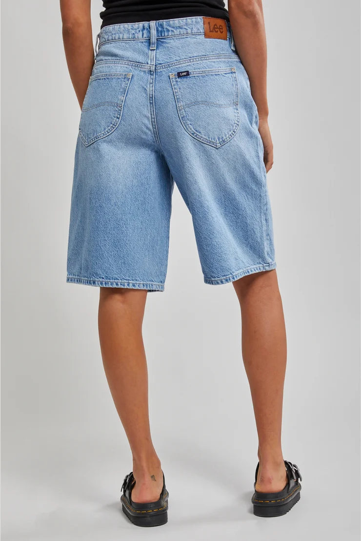 Low Slouch Jorts - Crystal Blue