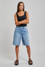 Low Slouch Jorts - Crystal Blue