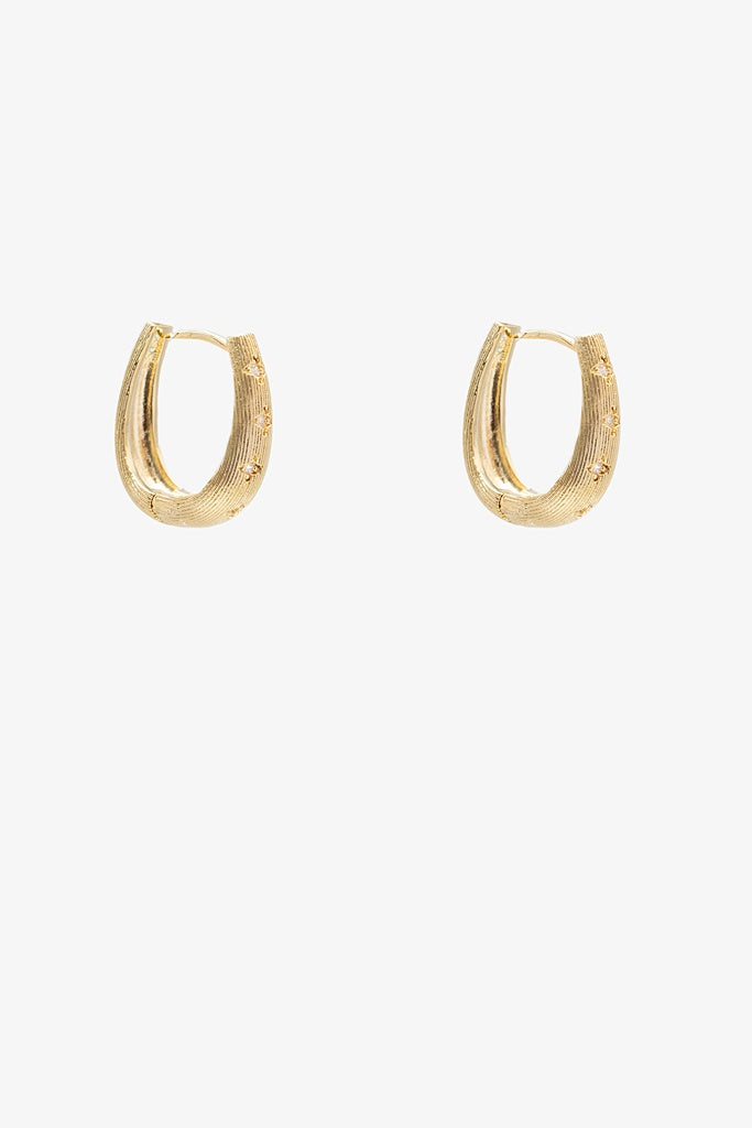 Lustre Hoop - Gold