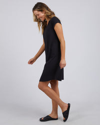 Manly Vee Dress - Black