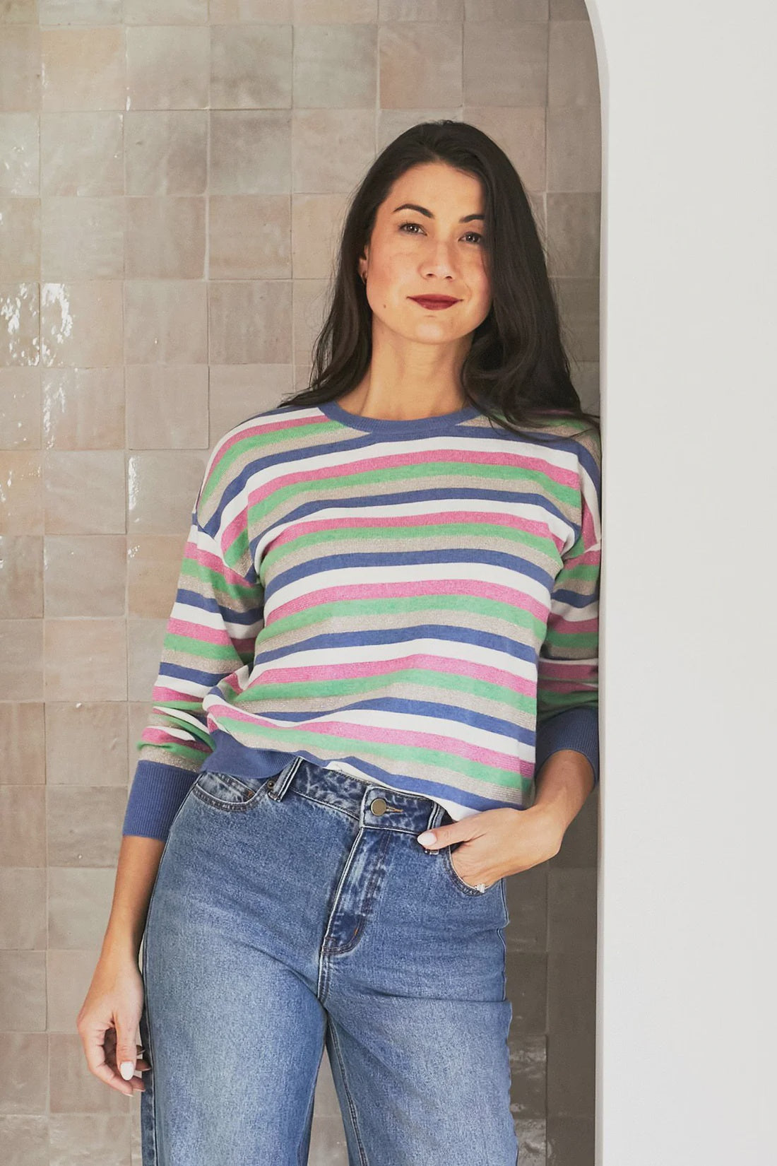 Multi Stripe Pullover - Multi
