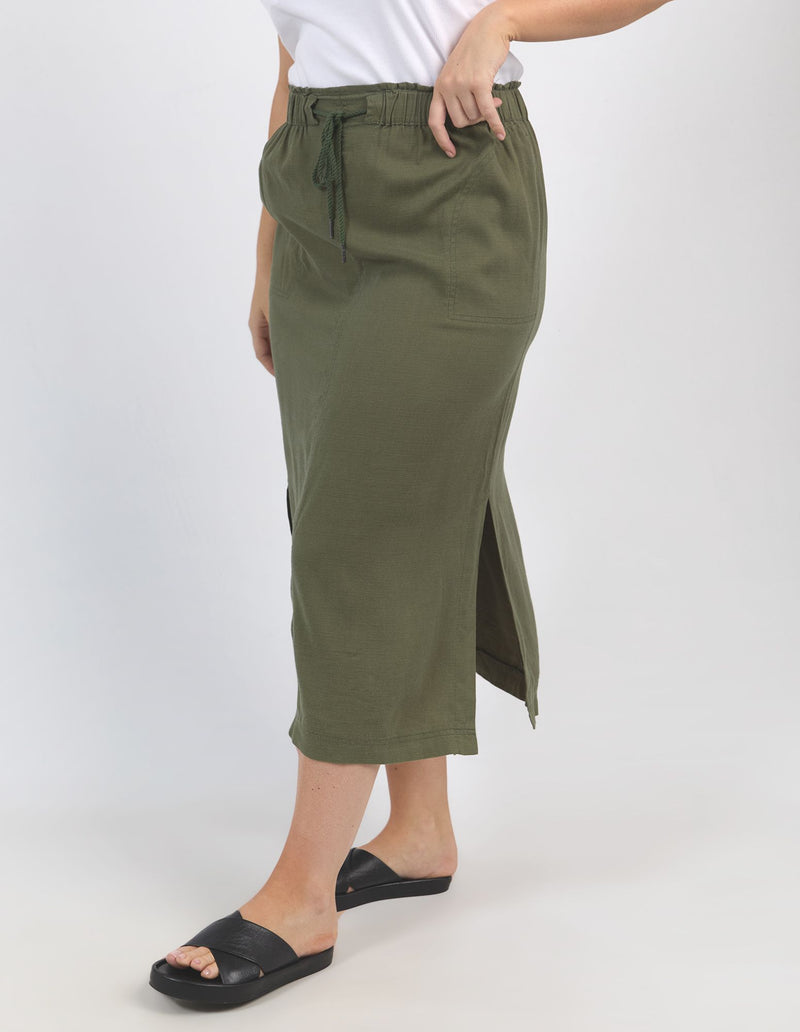 Mila Utility Skirt - Clover