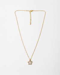 Necklace Gold Shell Star Pendant