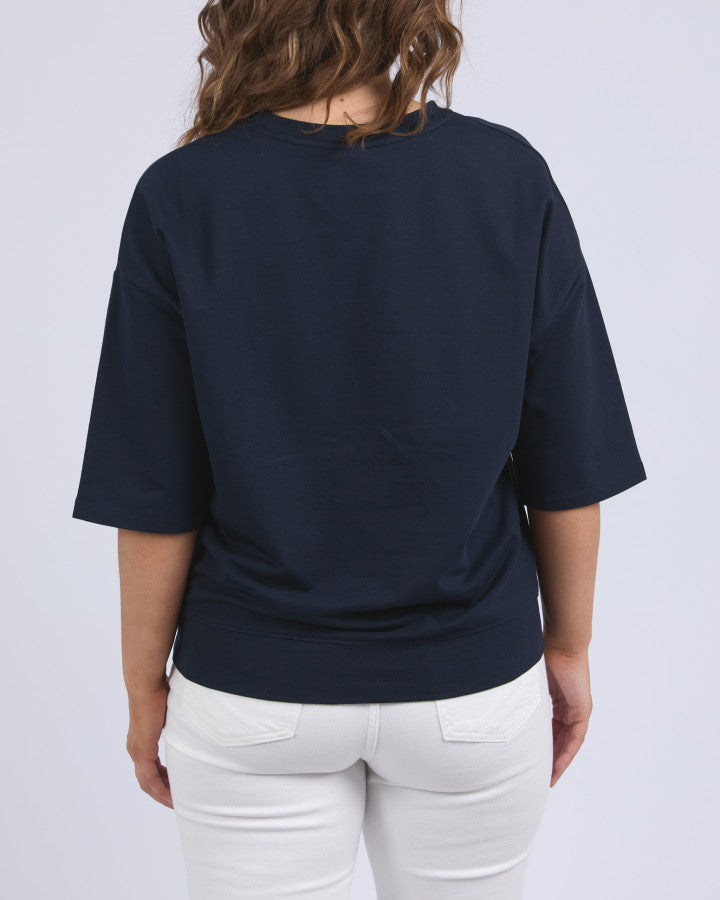 Nico Sweat - Navy with White Panels