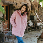 Maddie Puffer Jacket - Dusty Pink