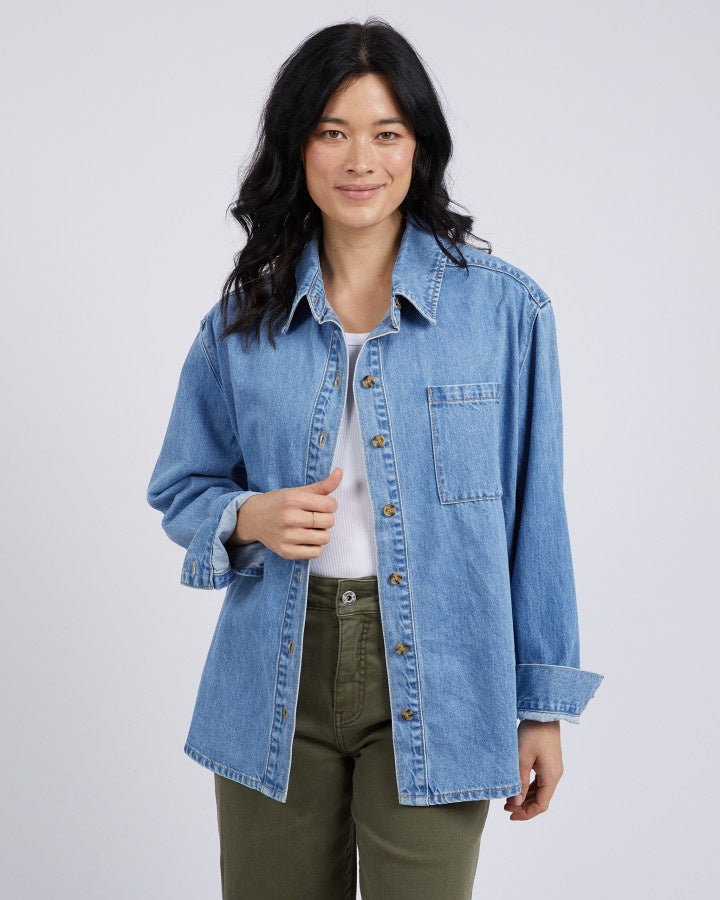 Odette L/S Denim Shirt