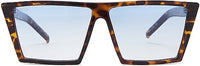Ascot Sunglasses - Tort/Blue fade