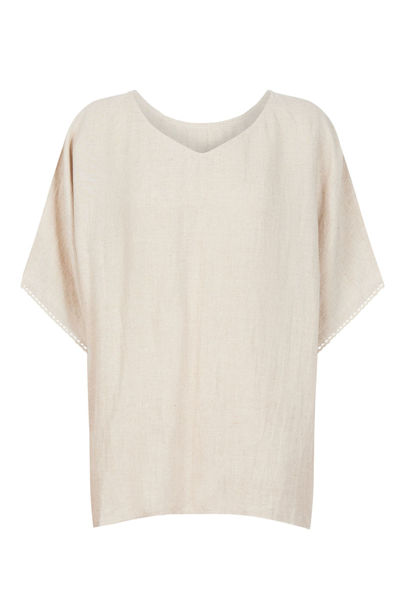 Amelie Relaxed Top - Canvas