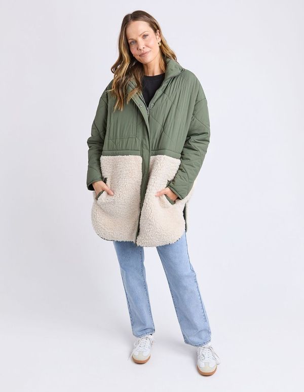 Celia Coat - Khaki