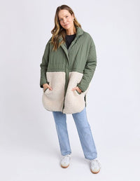 Celia Coat - Khaki