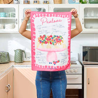 Microfibre Tea Towel Single Sided | Waffle - Pavlova