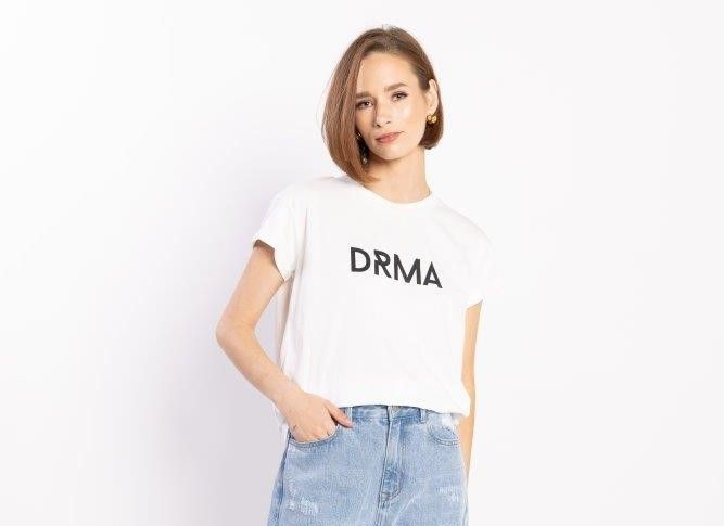 Drma Zoe Tee - White/Black