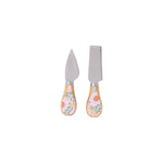 Picnic Retro Floral Cheese Knife Set