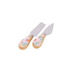 Picnic Retro Floral Cheese Knife Set