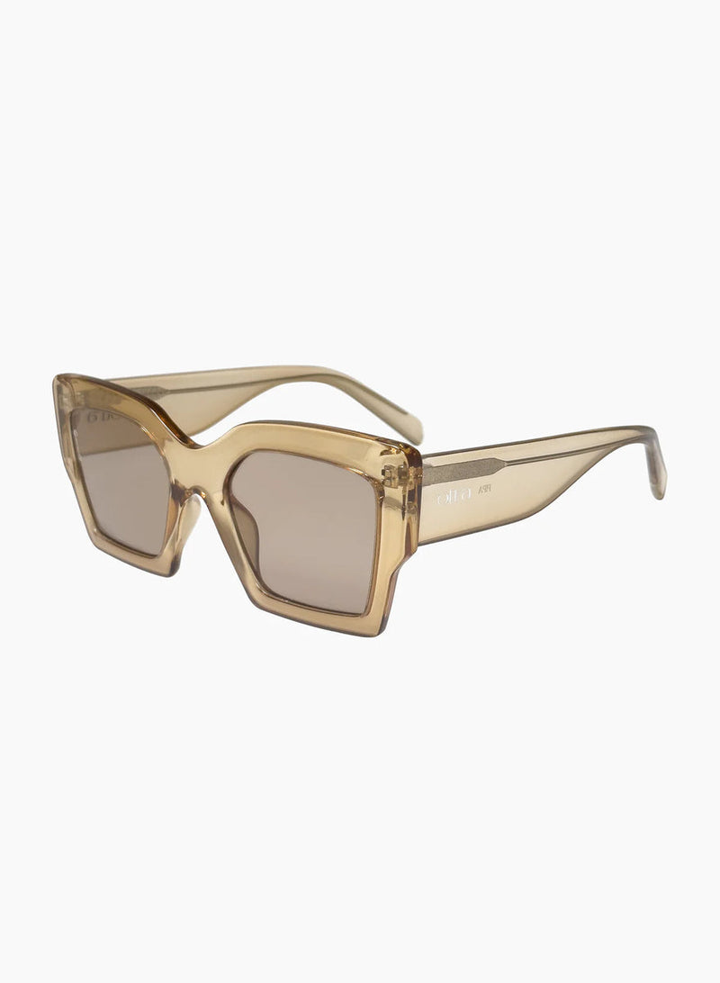 Pipa Sunglasses - Trans Gold/Brown