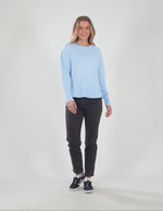 Farrah Long Sleeve - Waterfall Blue