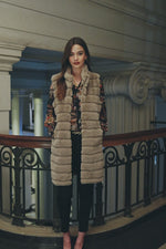 Luna Gilet - Taupe