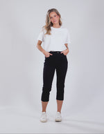 Mollie Capri Jean - Black Wash