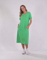 Adira Dress - Briar Green