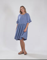 Charlie Chambray Dress - Blue Wash