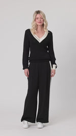 Darla Pant - Black/Cream