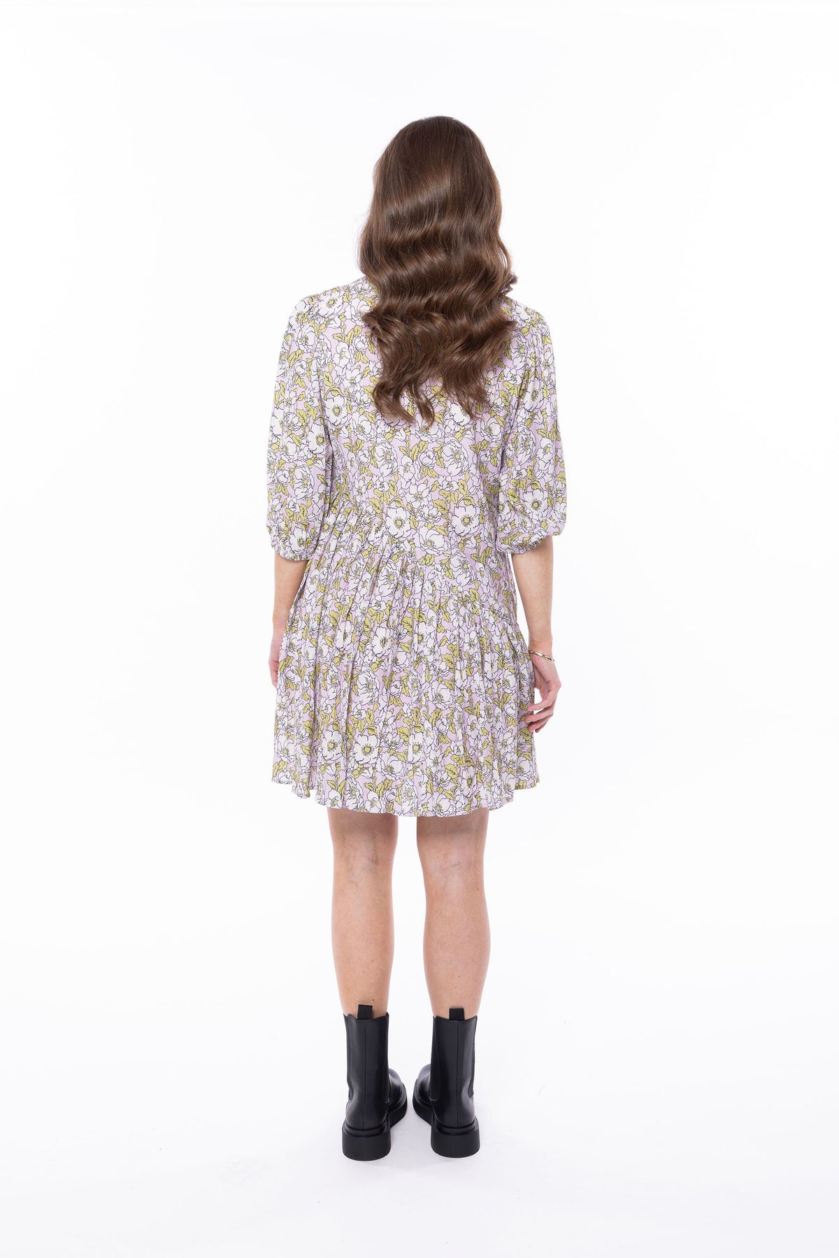 Triumph Dress - Pink Carnation