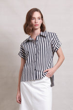 Bi Line Shirt - Ink Stripe