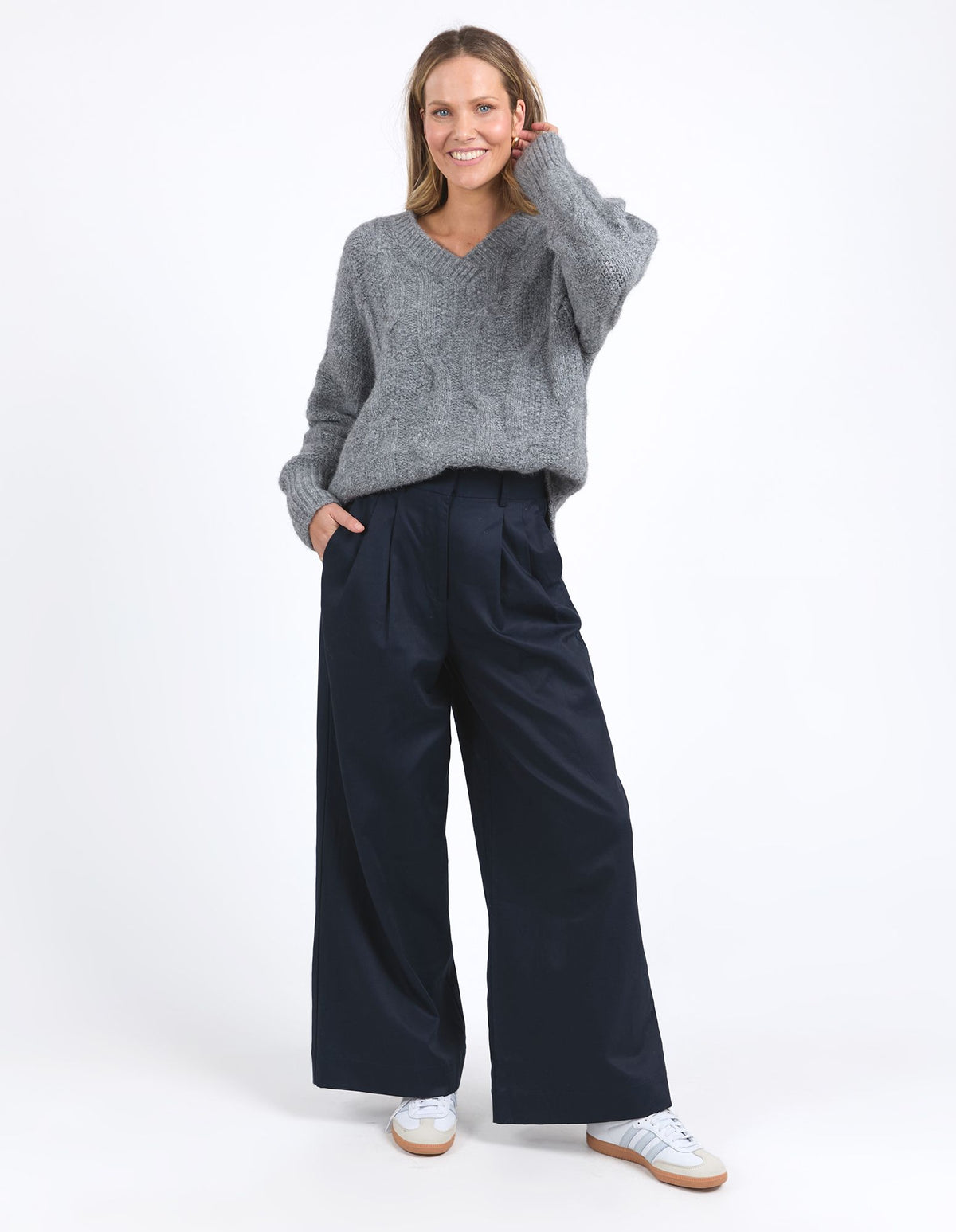 Darcy Pant - Dark Sapphire