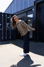 Tied Up Jacket - Animal Print