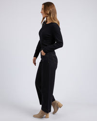 Royal Wide Leg - Black