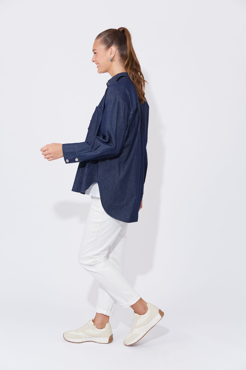 Austin Denim Shirt - Indigo