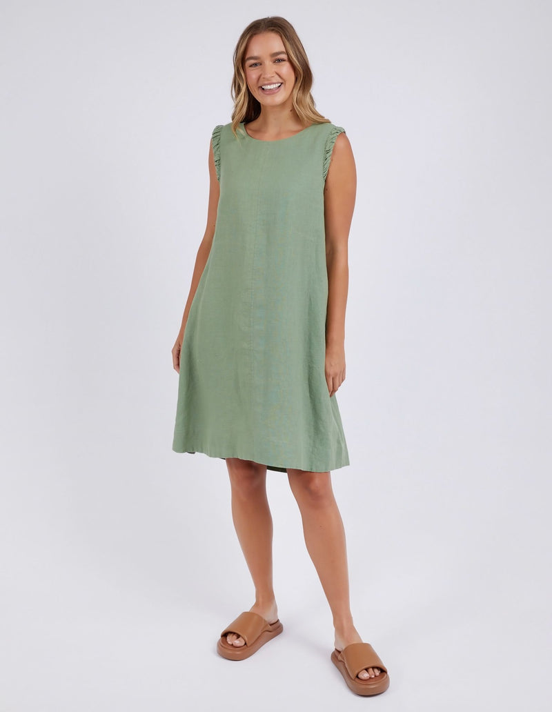 Bastia Dress - Fern Green