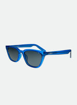 Seva Sunglasses - Blue/Smoke