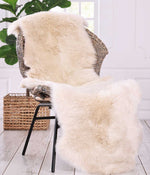 NZ Wool Sheepskin Rug - Linen