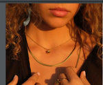 2046-0237 Snake Necklace Gold *
