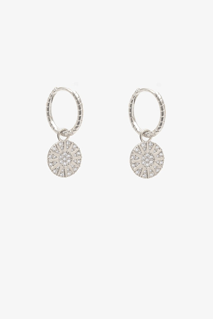 Soleil Hoop -  Silver