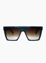 Ollie Sunglasses - Trans Navy Brown.