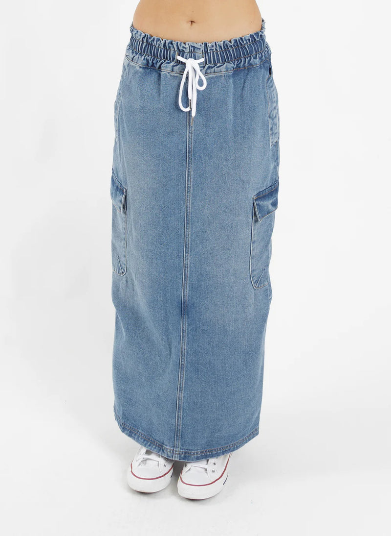 Tour Skirt - Denim