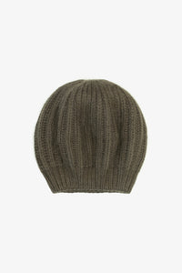Silvie Beanie Beret - Khaki