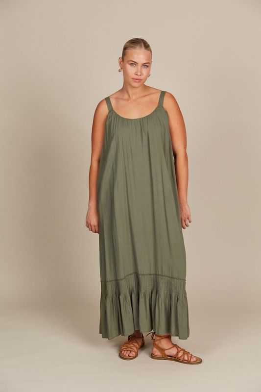 Esme Tank Dress - Olive