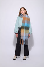 The Jumbo Scarf - Aqua Haze