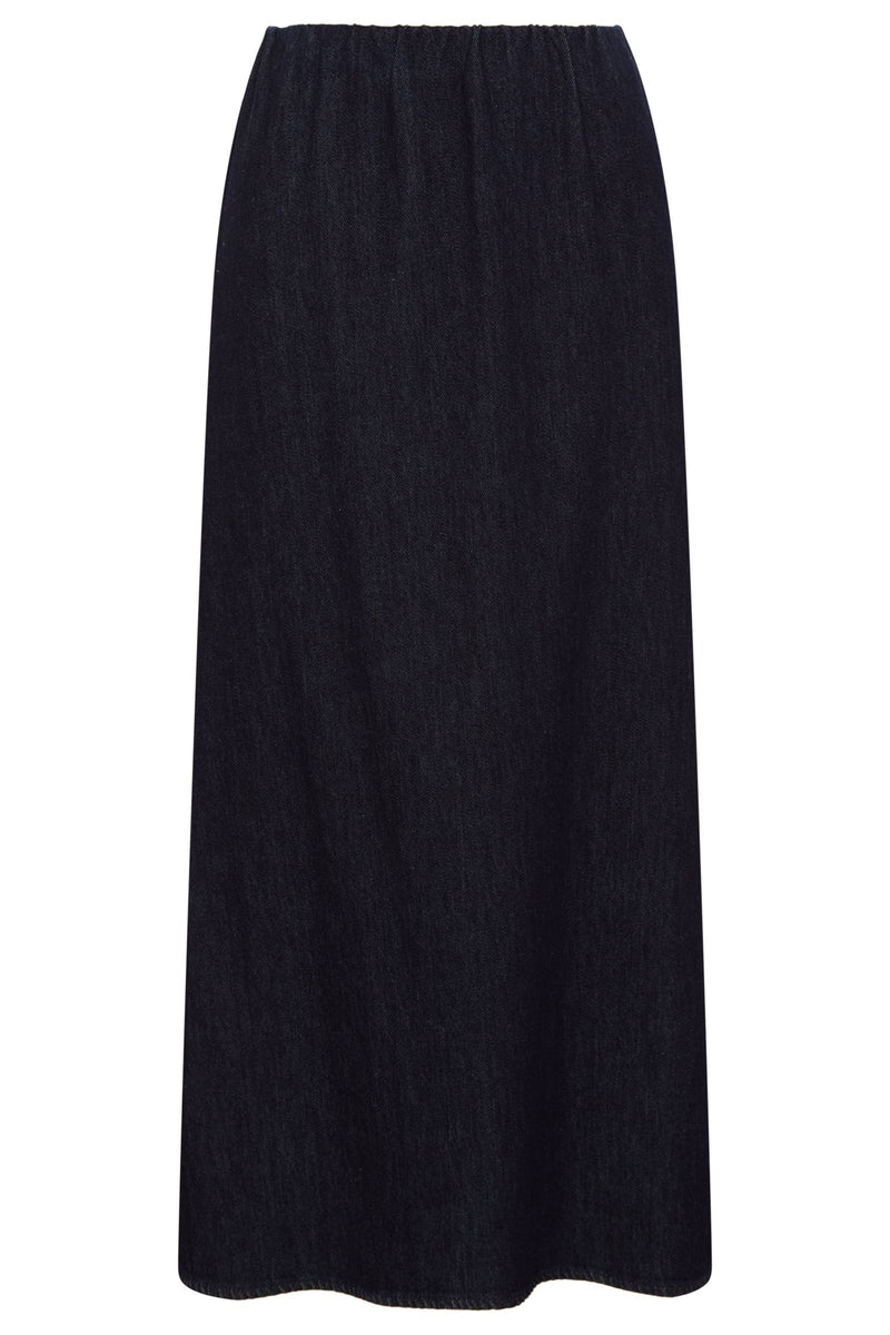 Pepi Denim Midi Skirt - Oxford