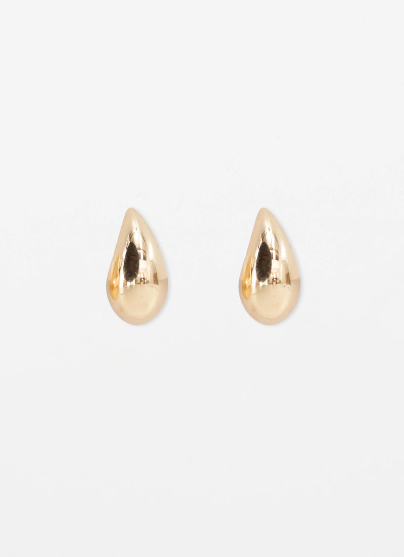 Earrings Teardrop Small - Gold