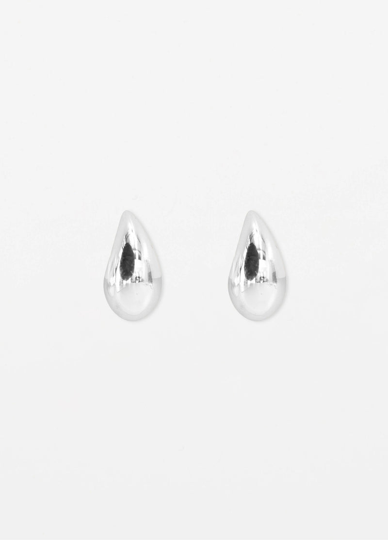 Earrings Teardrop Small - Silver