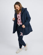 Maddie Puffer Jacket - Dark Sapphire