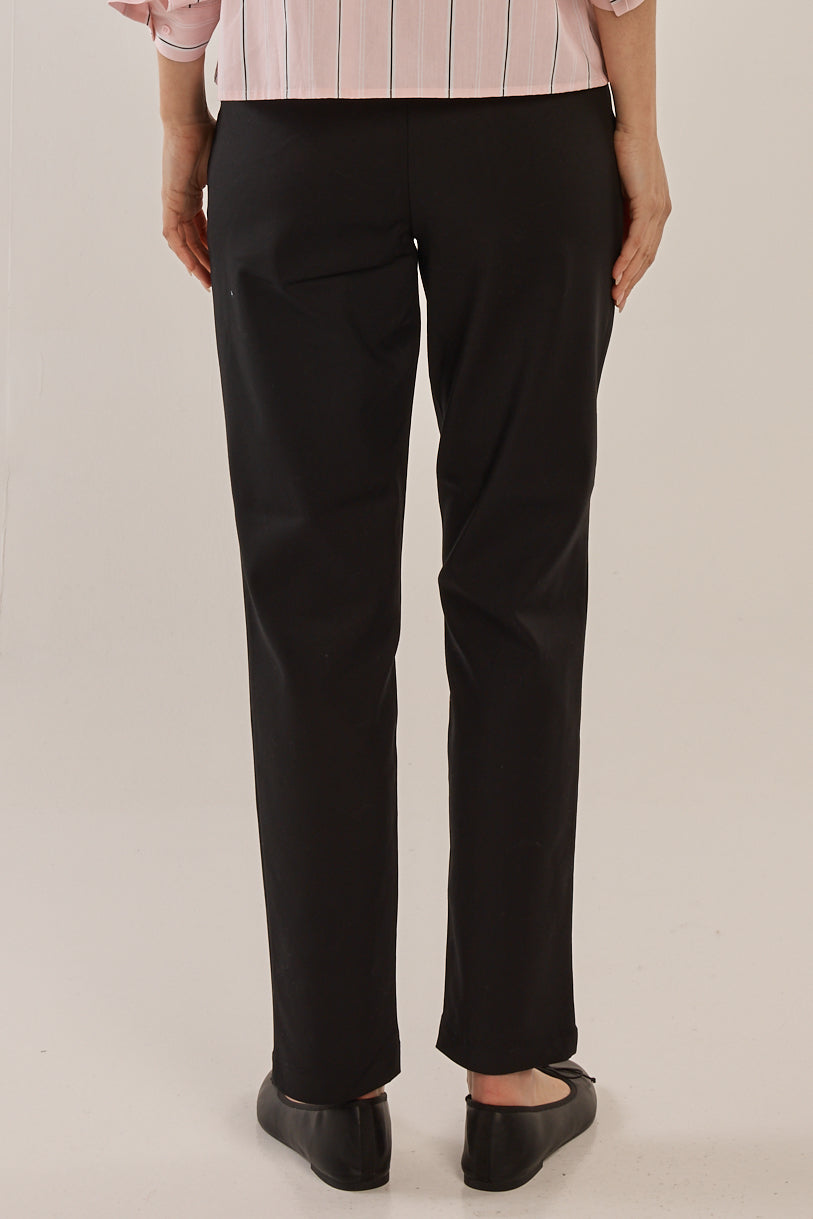 Paloma Straight Leg Pant - Black