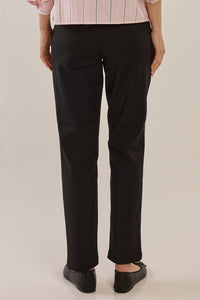 Paloma Straight Leg Pant - Black